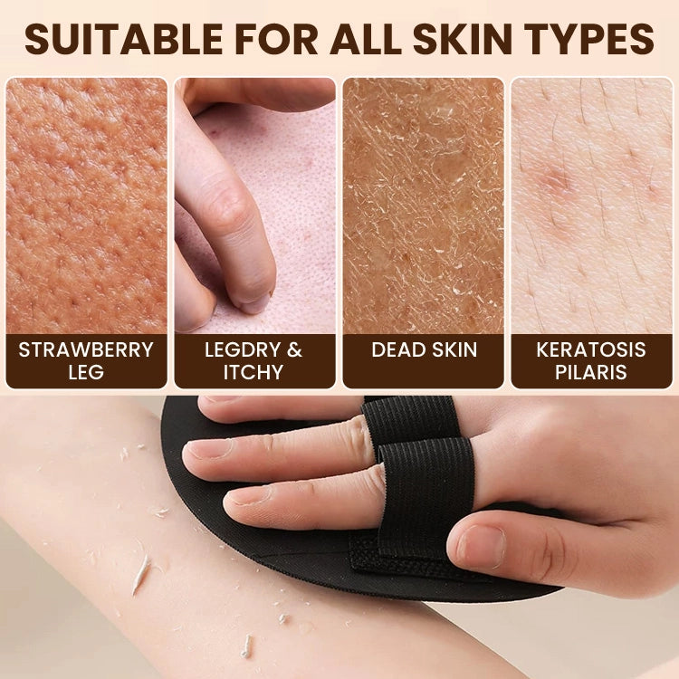 2-Pack Soft Silicone Exfoliating Bath Scrubber Pads – Gentle Body Cleansing, Massage & Dead Skin Remover