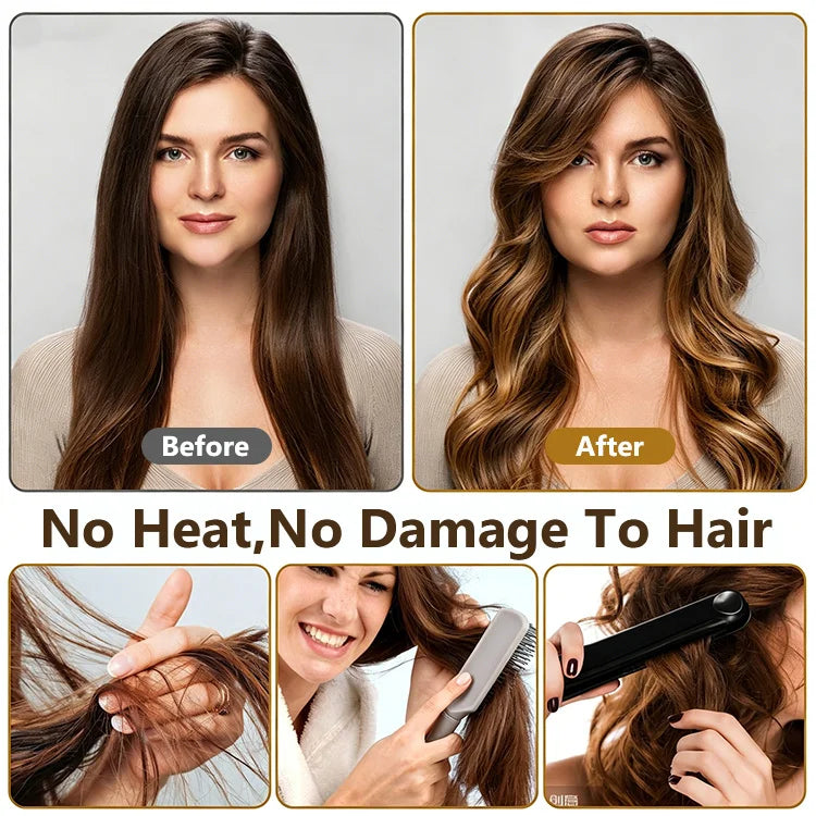 🐙 CurliPods-Heatless Curling Headband-Wake Up With Perfect Curls — No Heat. No Damage. No Effort.