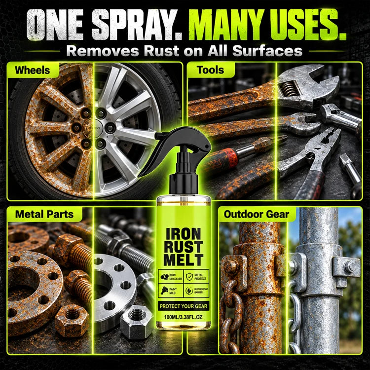 Iron Rust Melt Spray