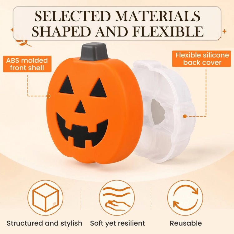 Halloween Pumpkin Cabinet Knob Covers β Silicone Decorative Door Handle Protectors for Cabinets, Drawers & Dressers