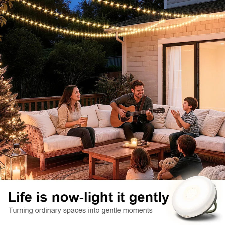 🌈 GlowTrail - Retractable Camping String Light