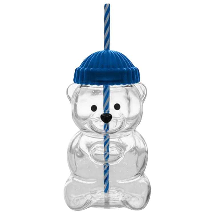 🧸 BearSip - Glass Cup – Cute, Cozy & Made to Brighten Your Day