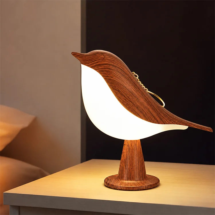 🕊️ Bird-Shaped Touch Control Rechargeable LED Table Lamp