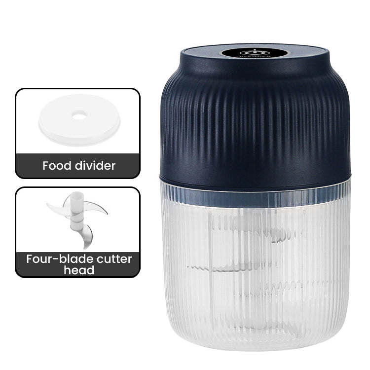 QuickMince - Portable USB Garlic Crusher & Mini Food Processor