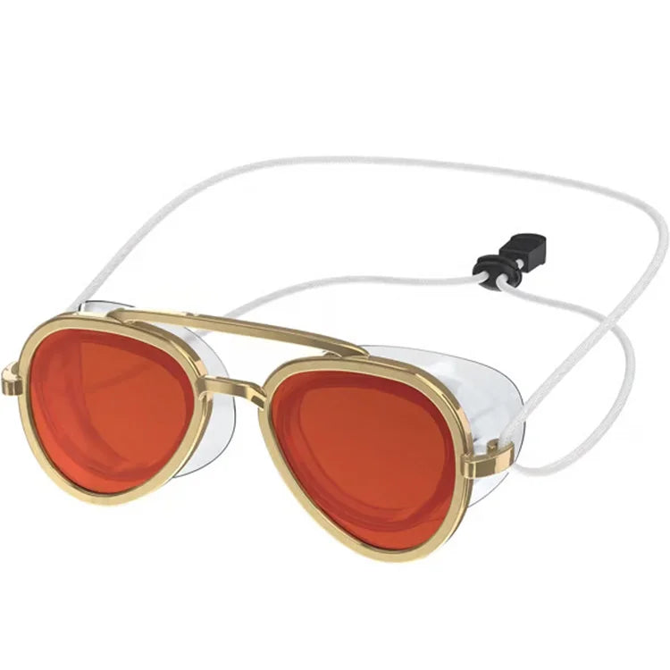 Adult Mirror Swim Goggles – Anti-Fog Wide View UV Protection Swimming Goggles
