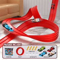 Red | 16 FT Track + 4 Cars