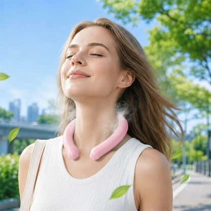 Cooling Neck Ring – Reusable Ice Cooling Collar, Instant Summer Heat Relief, Recharge-Free Wearable Neck Cooler