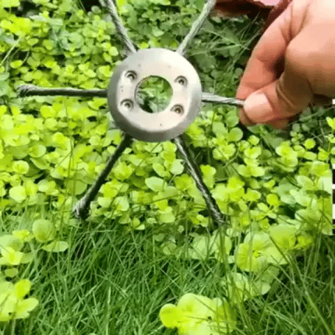 🔥 WeedSlayer™ 6” Heavy-Duty Steel Wire Trimmer Head