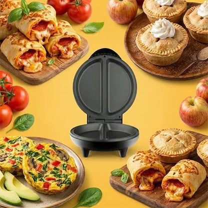🍳 360° Dual-Chamber No-Flip Omelet Maker