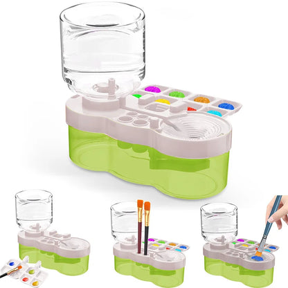 Automatic Paint Brush Washer & Palette Station