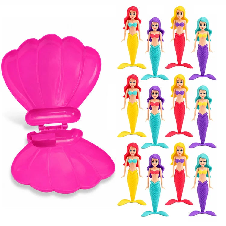 Spinning Mermaid Dive Toy Set – Floating Pool & Bath Water Game for Kids
