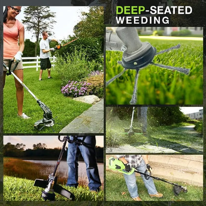 🔥 WeedSlayer™ 6” Heavy-Duty Steel Wire Trimmer Head