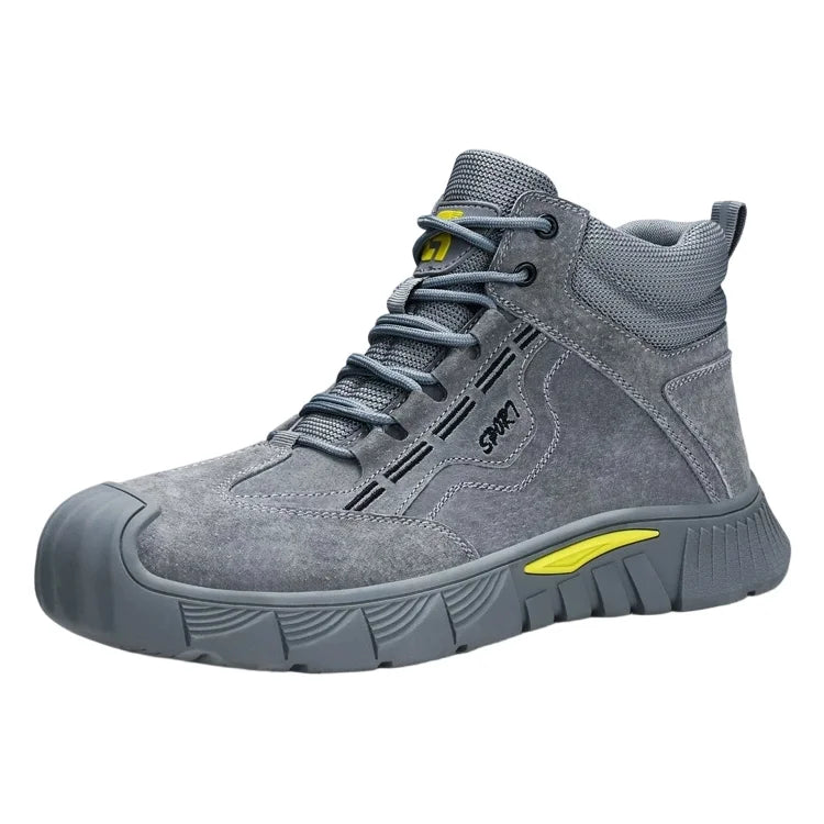 🛡️ IronStep™ Lightweight Steel Toe Safety Boots