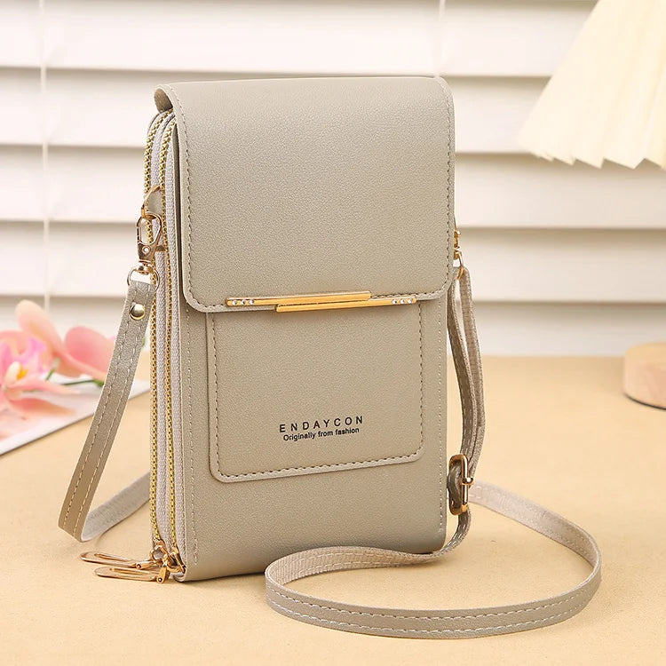Touchscreen RFID Crossbody Phone Bag
