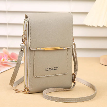 Touchscreen RFID Crossbody Phone Bag