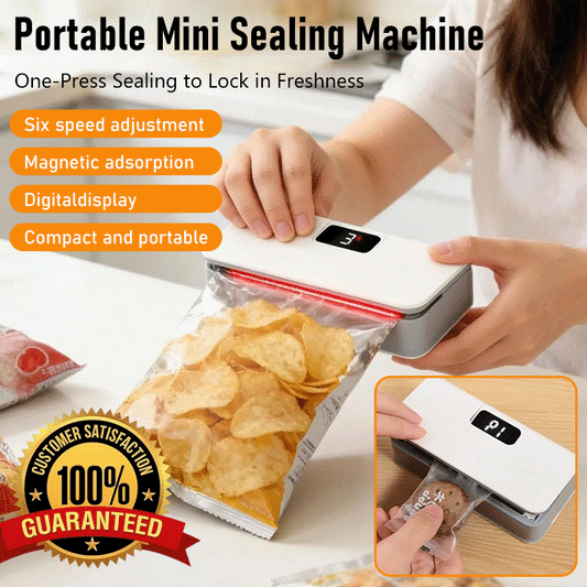 🔒 FreshLock Pro™ Smart Mini Bag Sealer