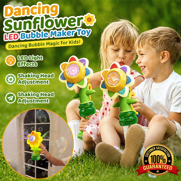 🌻 Dancing Bubble Flower Machine