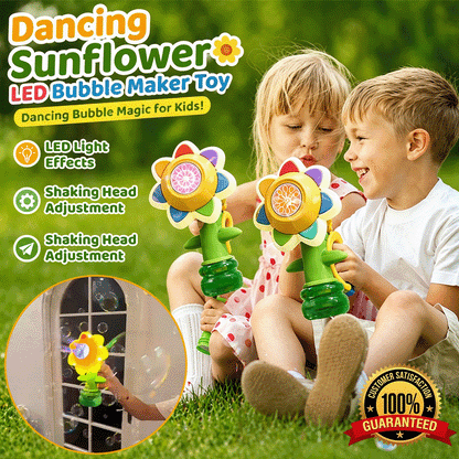 🌻 Dancing Bubble Flower Machine