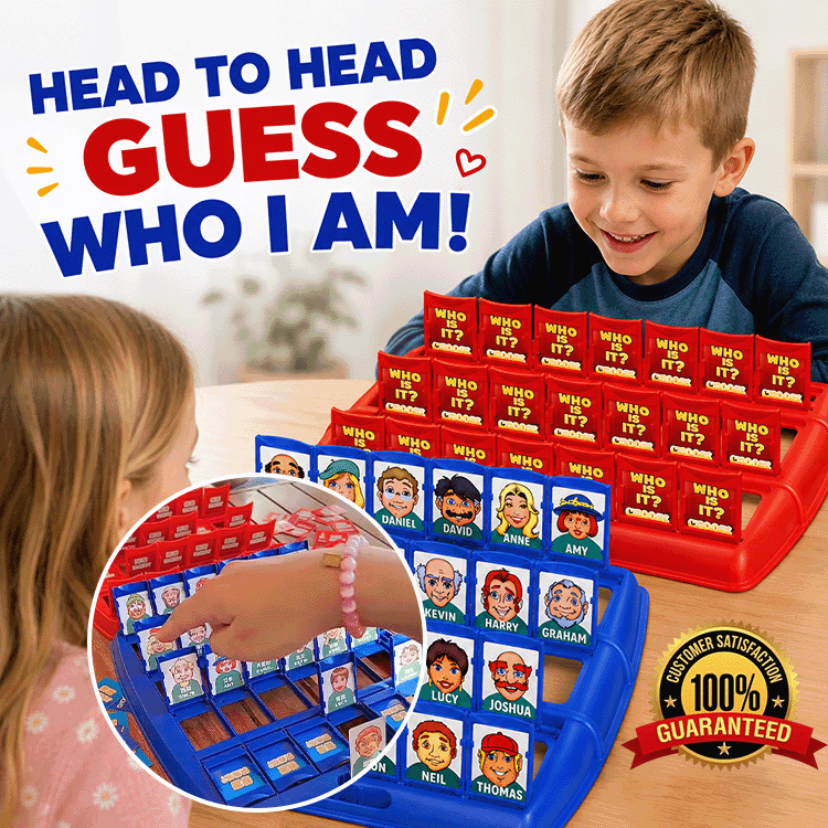 🕵️‍♂️ GuessMaster - Family Mystery Deduction Board Game Screen-Free Logic & Guessing Game For Kids & Families