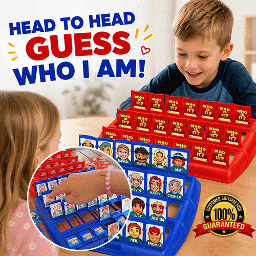 🕵️‍♂️ GuessMaster - Family Mystery Deduction Board Game Screen-Free Logic & Guessing Game For Kids & Families