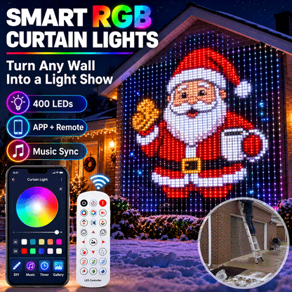 App-Controlled DIY Christmas & Party Light Display
