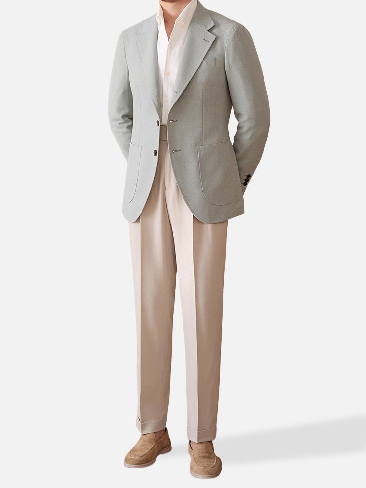 CLASS クラス　リネン混　アンコンジャケット CLASS クラス リネン混 アンコンジャケット CLASS クラス リネン混