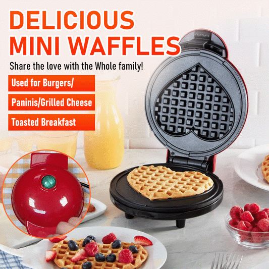 🧇 Mini Waffle Snack Maker