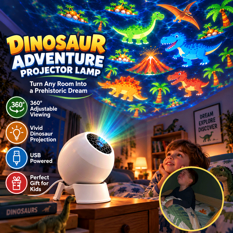 🔥 Last Day 50% OFF🔥 Dinosaur Room Projector