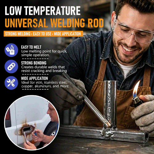 🛠️ Low-Temperature Universal Welding Repair Rods