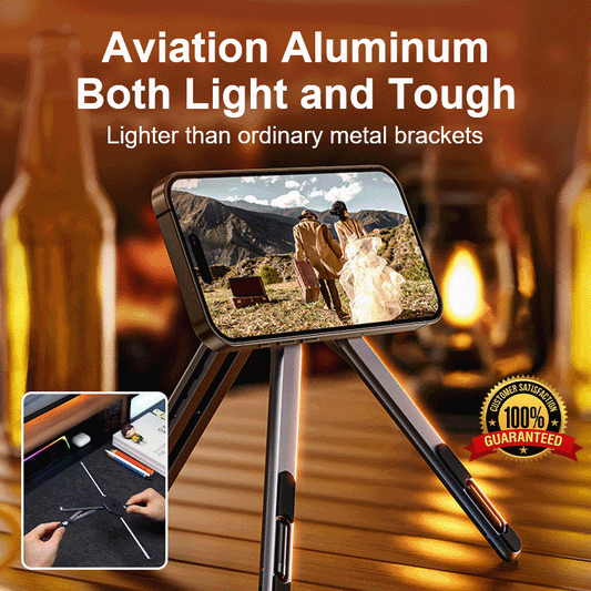 MagFold Pro – Magnetic Aluminum Multi-Device Stand