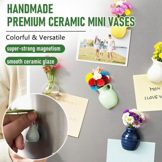 PetalNest™ 3D Mini Vase Fridge Magnets