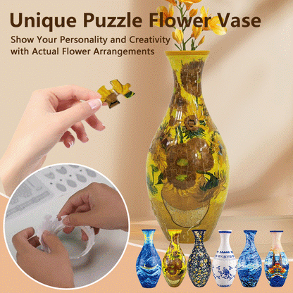 BloomCraft - 3D Puzzle Vase