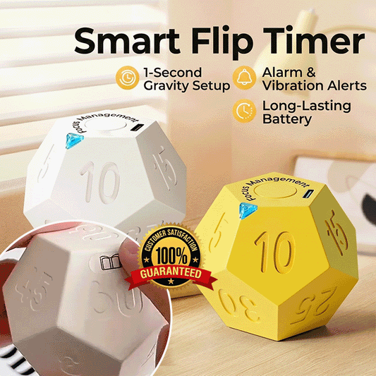 ⏳ FlipFocus 12-Sided Productivity Timer Cube