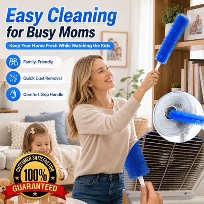 Bendable Microfiber Dust Cleaning Brush Set for Home, Car & Hard-to-Reach Spaces