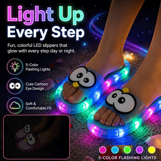 ✨ LED Light-Up Slide Slippers
