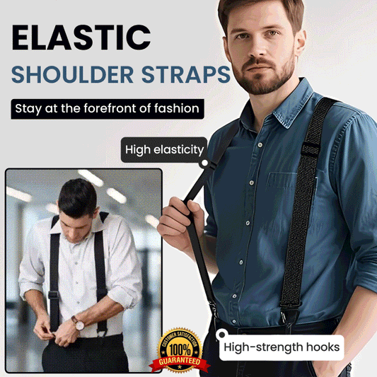 🕴️ Men's Tactical Hook Suspenders