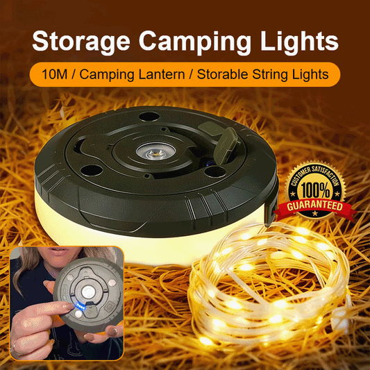 🌈 GlowTrail - Retractable Camping String Light