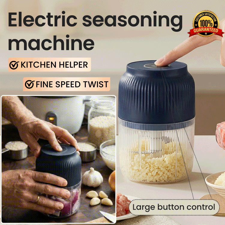 QuickMince - Portable USB Garlic Crusher & Mini Food Processor