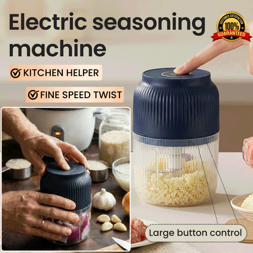 QuickMince - Portable USB Garlic Crusher & Mini Food Processor