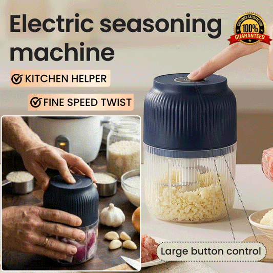 QuickMince - Portable USB Garlic Crusher & Mini Food Processor