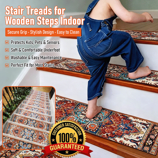 🏡 StepLuxe™ Non-Slip Stair Treads