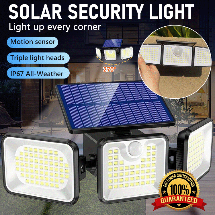 🌞 UltraBright Solar Security Flood Light