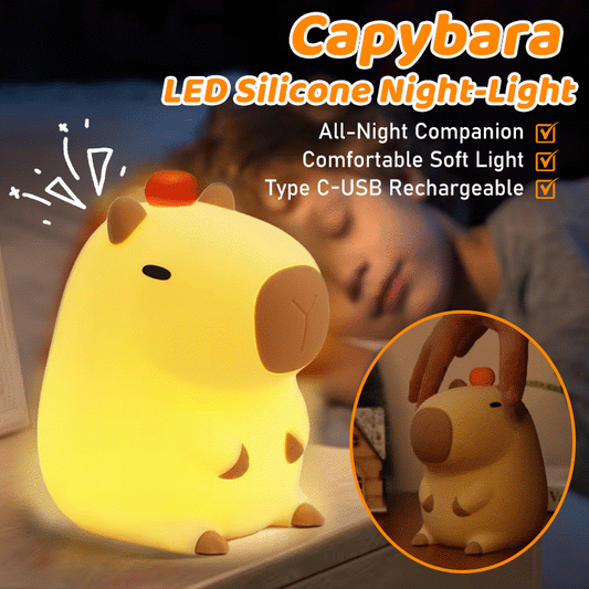 Silicone Capybara Night Light