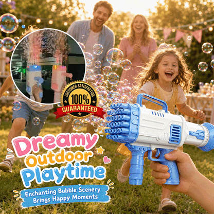🫧 BubbleBlast™ Automatic Bubble Machine Gun