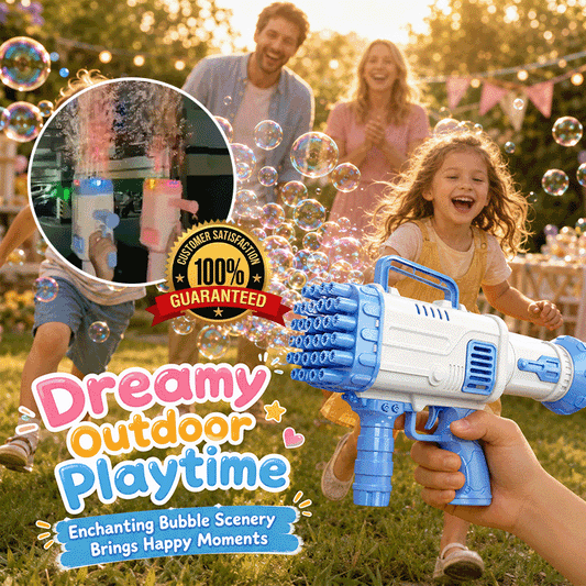 🫧 BubbleBlast™ Automatic Bubble Machine Gun