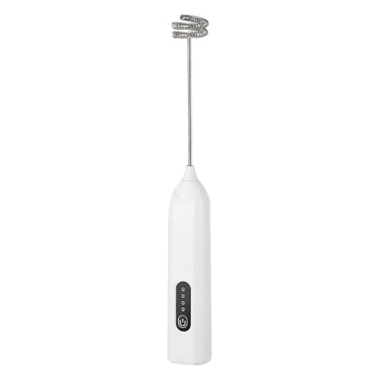 Rechargeable Electric Milk Frother - 3-Speed Handheld Coffee Foam Maker & Mini Kitchen Whisk