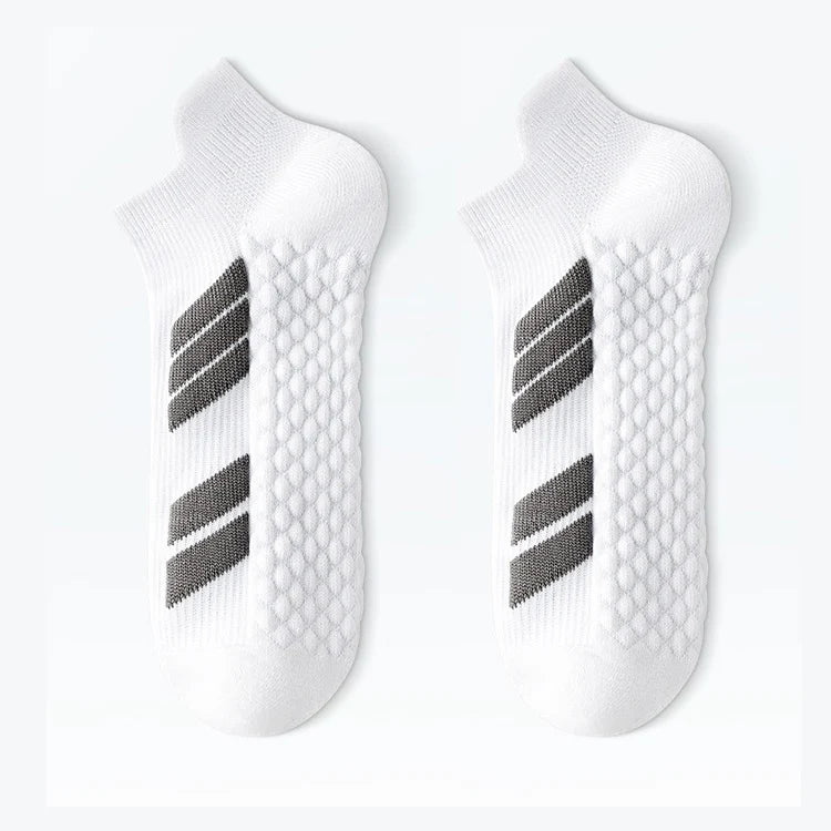 Cushioned Performance Sneaker Socks – Shock-Absorbing, Breathable & Moisture-Wicking
