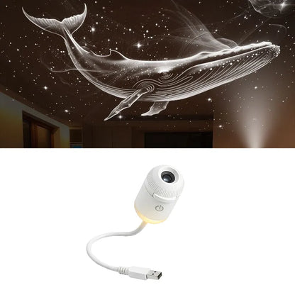 ✨ USB Starry Sky Projection Night Light