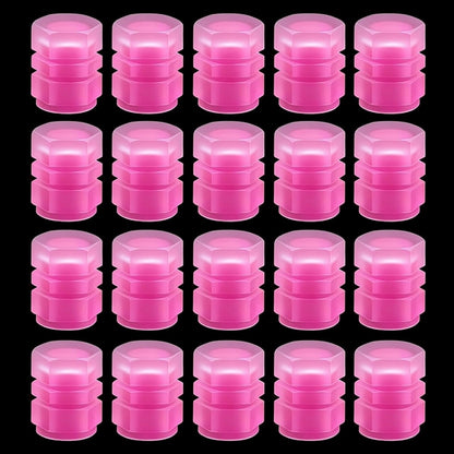 Luminous Tire Valve Stem Caps – Universal Fluorescent Wheel Accessories For Cars, Bikes & Motorcycles