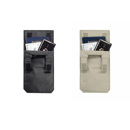 2-in-1 Hidden Waist Pouch – Slim Travel Wallet & Coin Purse